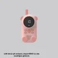 BUĞZ Bebek Telsizi LCD Ekran VOX İki Yönlü İletişim USB Şarj Hafif