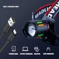 BUĞZ Bedotech Bd-62 10w Tg Led Alüminyum Alaşımlı Zoomlu Type-c Şarjlı Kafa Feneri