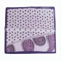 BUĞZ Benekli Desenli Zr Şifon Fular 50*50 cm