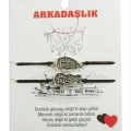 BUĞZ Best Friends Arkadaş Deri Bileklik