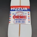 BUĞZ Beyaz - 1.5cm Paça Lastik Yassı Gniş 10mt. Bx40