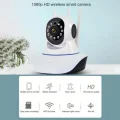 BUĞZ Beyaz 360° wifi ip güvenlik kamera gece görüşlü sensörlü SD kart destekli HD kayıt H.264