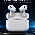 BUĞZ Beyaz Android ve İOS Uyumlu Yüksek Performanslı Uzun Pil Ömrü