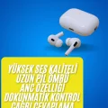 BUĞZ Beyaz Android ve İOS Uyumlu Yüksek Performanslı Uzun Pil Ömrü Yeni Nesil