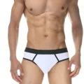 BUĞZ Beyaz Jockstrap Fantezi İç Giyim