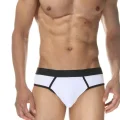 BUĞZ Beyaz Jockstrap Fantezi İç Giyim