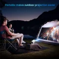 BUĞZ Beyaz LED projeksiyon cihazı FULL HD 1920x1080 çözünürlük 250 ansilümen USB HDMI destekli