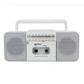 BUĞZ Beyaz nostaljik radyo Bluetooth bağlantılı FM radyo USB MP3 çalar kaset çalar 2 yıl garantili