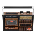 BUĞZ Beyaz nostaljik radyo kaset çalar USB SD FM radyolu 2 yıl garantili Bluetooth yok