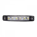 BUĞZ Beyaz Parmak Led Dorse Lamba 6 Ledli 12-24V