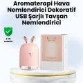BUĞZ Beyaz Renk Ultrasonik Hava Nemlendirici ve Aromaterapi Difüzörü