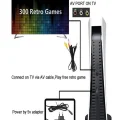 BUĞZ Beyaz renkli 8Bit USB bağlantılı taşınabilir 2 kollu retro temalı video oyun konsolu