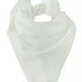 BUĞZ Beyaz Renkli Bandana 50*50