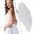 BUĞZ Beyaz Renkli Büyük Boy Melek Kanadı
