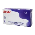 BUĞZ Beybi L Pudralı Muayene Eldiveni 100lü Bx40