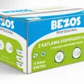 BUĞZ Bezos Professional Z Katlamalı Dispenser Havlu 2 Katlı %100 Selüloz 20x22 cm 3 Koli (36 Paket)