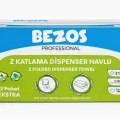BUĞZ Bezos Professional Z Katlamalı Dispenser Havlu 2 Katlı %100 Selüloz 20x22 cm 3 Koli (36 Paket)