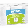 BUĞZ Bezos Profesyonel İçten Çekmeli Tuvalet Kağıdı 48 Rulo | Mini Cimri | 2 Katlı %100 Selüloz 4X12RULO