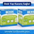 BUĞZ Bezos Z Katlamalı Dispenser Havlu 2 Katlı 20x22 cm %100 Selüloz 2 Koli Avantaj Paket