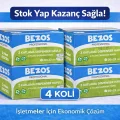BUĞZ Bezos Z Katlamalı Dispenser Havlu 2 Katlı 20x22 cm %100 Selüloz 4 Koli Avantaj Paket
