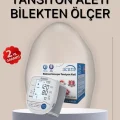 BUĞZ Bilekten Ölçer Tansiyon Aleti Şarjlı-Pilli Hafızalı Pratik Kullanım