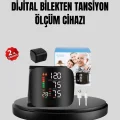 BUĞZ Bilekten Ölçüm Dijital Tansiyon Aleti – Renkli Risk Göstergeli ve Aritmi Uyarılı