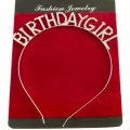BUĞZ Birthday Girl (Doğum Günü Kızı) Yazılı Taşlı Taç