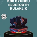  Bluetooth 5.0 Kablosuz Gaming Kulaklık Ergonomik Tasarım