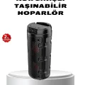 BUĞZ Bluetooth 5.0 Kablosuz Hoparlör Çift Sürücülü Yüksek Ses Kalitesi Kompakt Tasarım