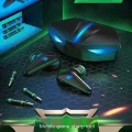 BUĞZ Bluetooth 5.0 Kulak İçi Oyuncu Kulaklığı, Mikrofon ve RGB Aydınlatmalı Siyah Tasarım