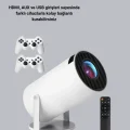 BUĞZ Bluetooth 5.0 ve Wi-Fi 6 Akıllı 4K Projeksiyon Yeni Nesil - BUĞZ