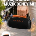 BUĞZ Bluetooth 5.1 Kablosuz Hoparlör Derin Bas RGB Işıklı Yeni Nesil