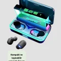 BUĞZ Bluetooth 5.1 Oyuncu Kulaklığı LED Ekranlı Powerbank Kulaklık - BUĞZ