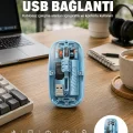 BUĞZ Bluetooth 5.2 Destekli Mavi Pilli Kablosuz Mouse Yeni Nesil