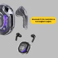 BUĞZ Bluetooth 5.3 Kablosuz Kulaklık 30mm Sürücü LED Ekranlı Mikrofonlu - Lisinya