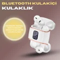  Bluetooth 5.3 Kulaklık – 4 Adet, Çift Kulaklıklı, Dijital Göstergeli, ANC + ENC