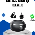 BUĞZ Bluetooth 5.4 Kablosuz Kulaklık – Açık Kulak Güvenli Tasarım ve Hızlı Şarj Özelliği