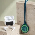 BUĞZ Bluetooth 5.4 Kablosuz Kulaklık Yeşil Askılı Analog Charm Saat İkili Set - BUĞZ