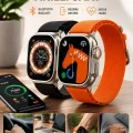 BUĞZ Bluetooth Bağlantılı 49MM Dokunmatik Akıllı Saat Sağlık ve Spor Takip Özellikli