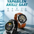BUĞZ Bluetooth Bağlantılı Akıllı Saat Tüm Telefonlara Uyumlu Değiştirilebilir Kordon