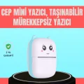  Bluetooth Bağlantılı Mini Termal Yazıcı Öğrenci ve Ofis İçin