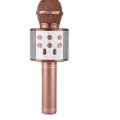 BUĞZ Bluetooth bağlantılı pembe karaoke mikrofon kablosuz hoparlörlü garantisiz - Elektronik