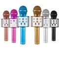BUĞZ Bluetooth bağlantılı pembe karaoke mikrofonu dahili hoparlörlü usb tf kart destekli 2 yıl garantili