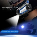 BUĞZ Bluetooth bağlantılı su geçirmez fenerli motosiklet kask kulaklığı interkom 2 yıl garantili
