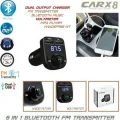BUĞZ Bluetooth Fm Transmitter Car X8