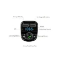 BUĞZ Bluetooth Fm Transmitter Car X8