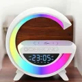 BUĞZ Bluetooth Hoparlör 15W Kablosuz Hızlı Şarj LED Gece Lambası