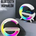 BUĞZ Bluetooth Hoparlör 15W Kablosuz Hızlı Şarj LED Gece Lambası - BUĞZ