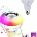  Bluetooth Hoparlör Akıllı Rgb Led Işık Renk Değiştirme Ses Bombası Ampül Görünümlü