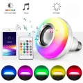 BUĞZ Bluetooth Hoparlör Akıllı Rgb Led Işık Renk Değiştirme Ses Bombası Ampül Görünümlü - BUĞZ